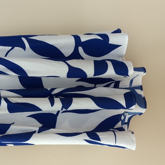 Small Shein Blue and White Dress 4 Sundress Tie in the Back - Picture 9 of 11